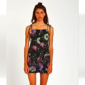 VOLCOM Coral Morph Romper OverAll Multicolor. Size Small